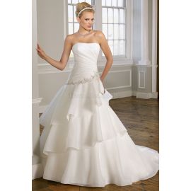 Duchesse-Linie modisches attraktives Brautkleid aus Satin