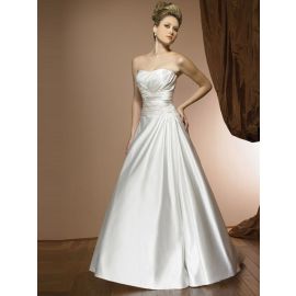 Elegant Lang A-Linie Applikationen  Brautkleider  Hochzeit in der Halle